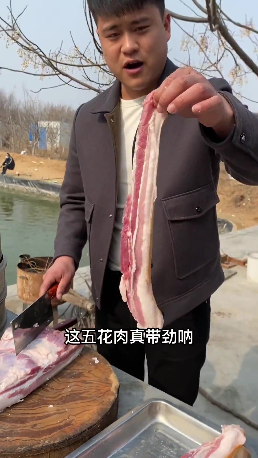 下班喽!有粉丝想看红烧肉夹馍,秘制李氏红烧肉,肥而不腻