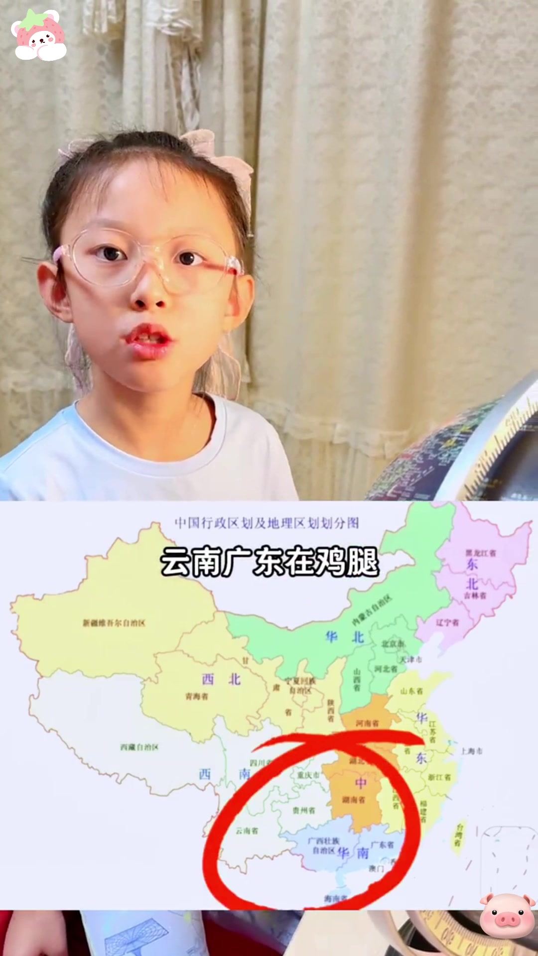 你家在“大公鸡”的哪个部位?