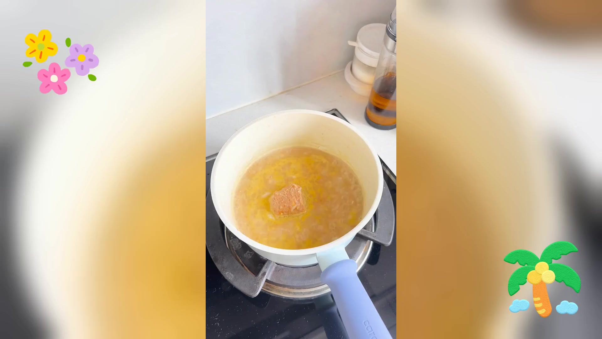 大米粥基础,轻松变辅食粥