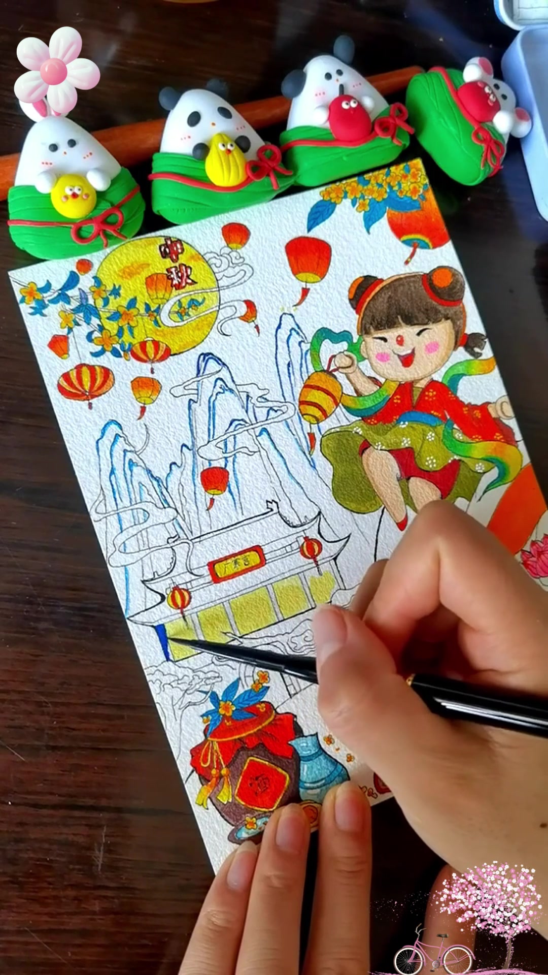 中秋节海报|手抄报|卡通画,你喜欢哪一个?