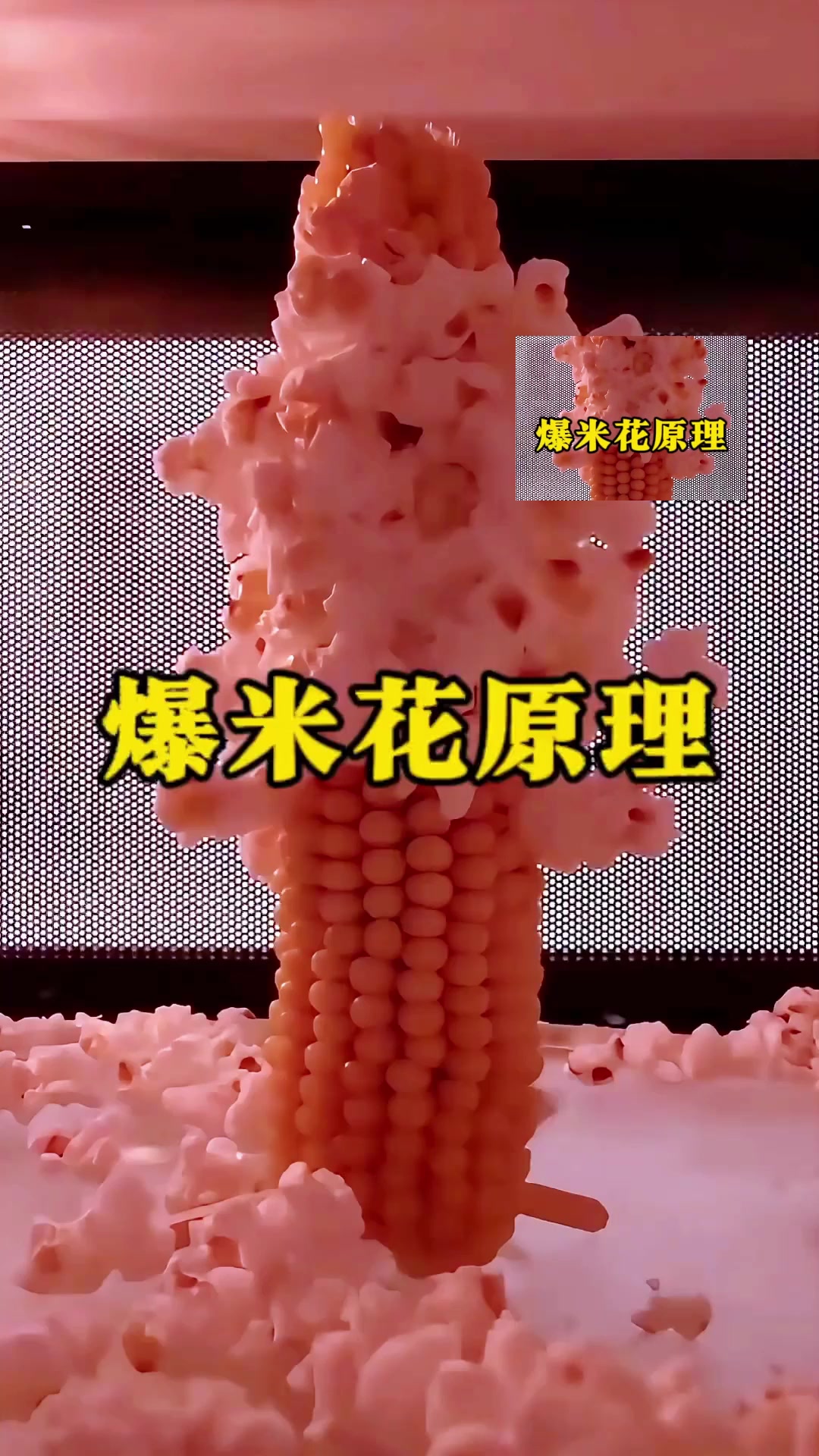 玉米变爆米花的原理