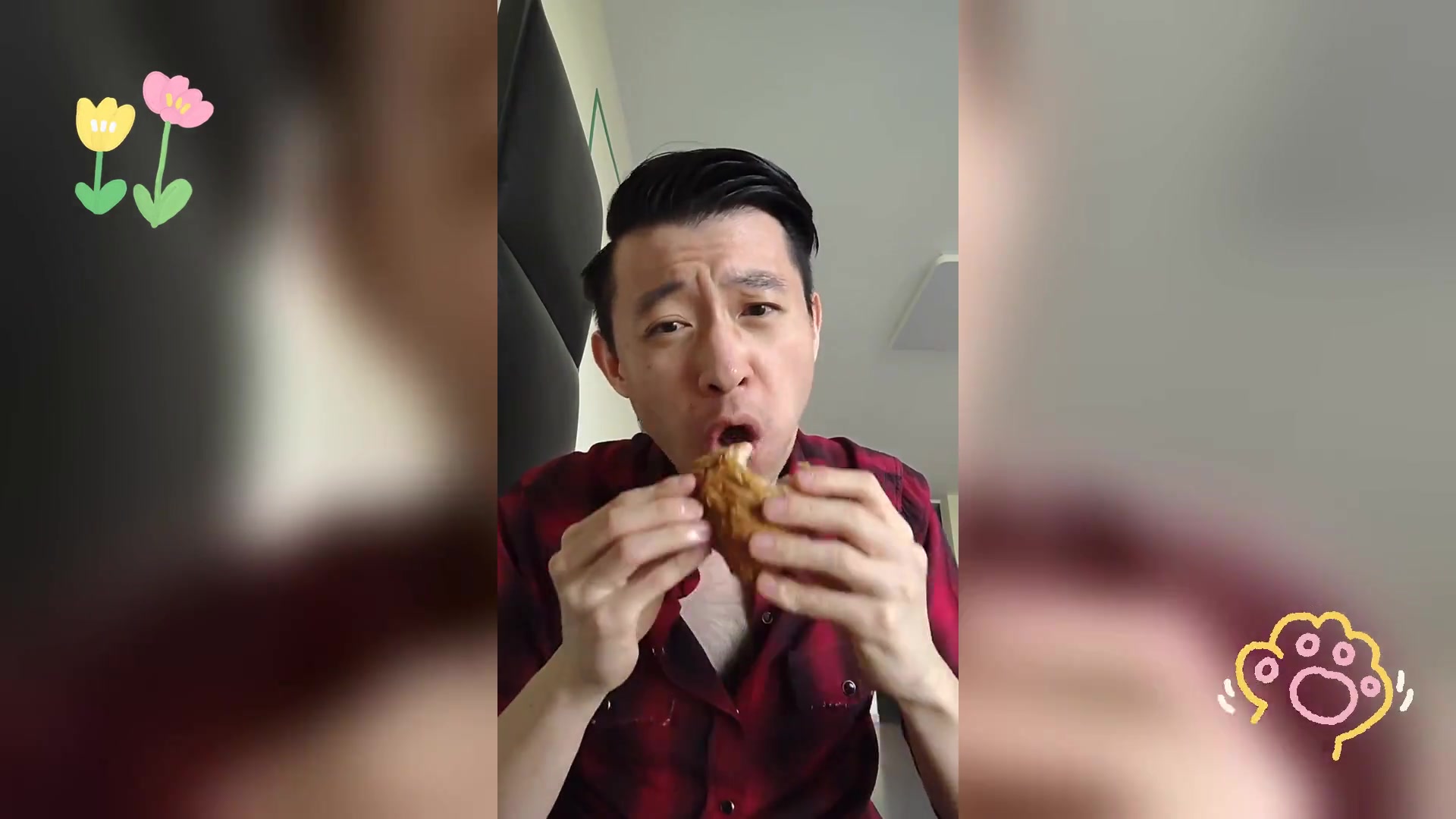 吮指原味鸡的表达方式