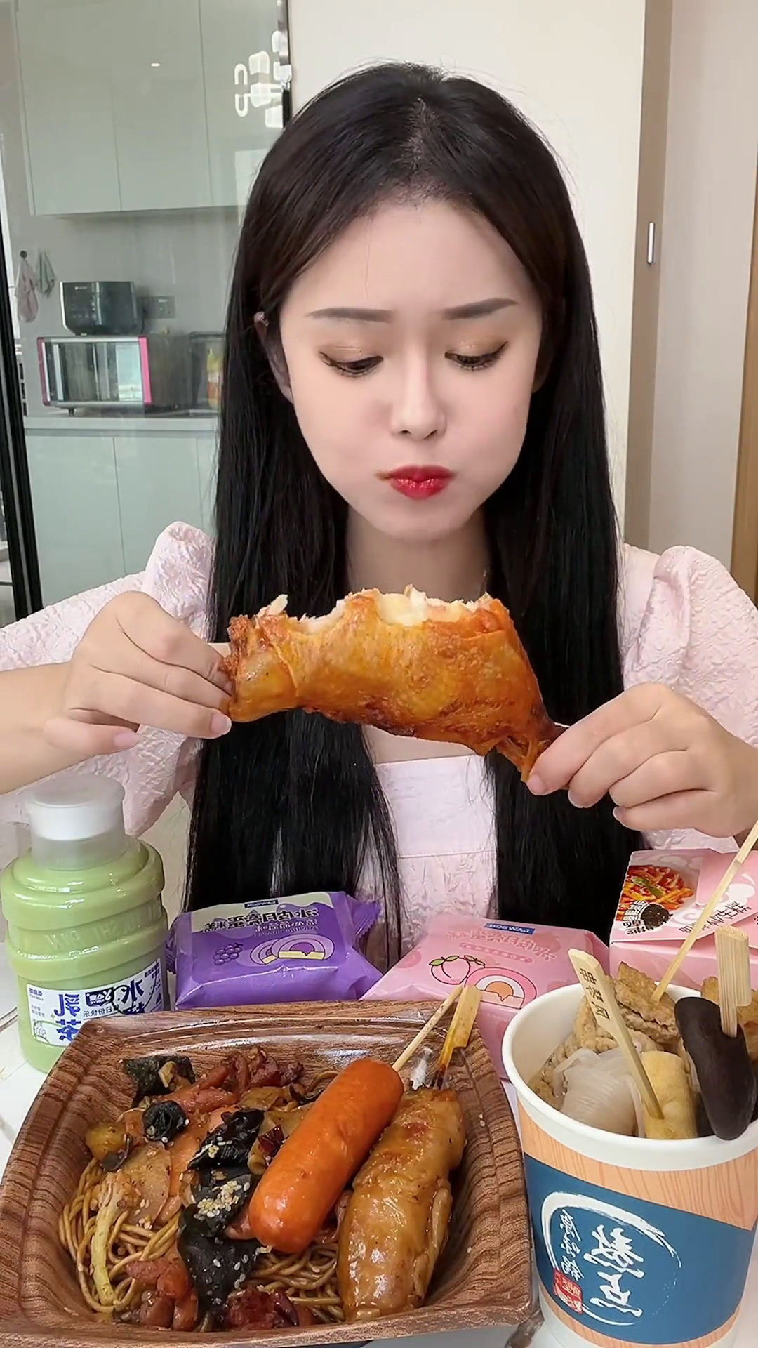 便利店系列关东煮冰皮月亮蛋糕好好吃