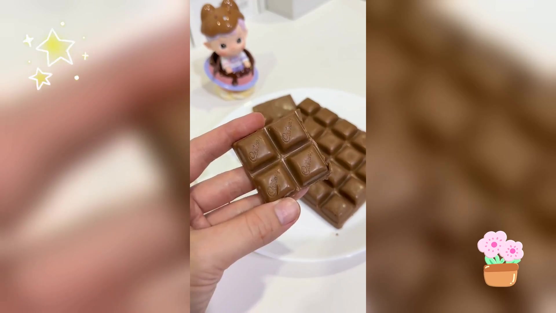 Cadbury薄荷巧克力,独特拉丝口感,清爽诱人