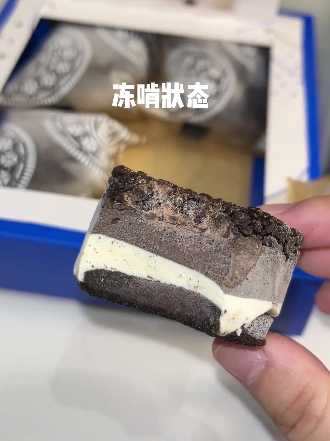 回复 是谁还没有吃上姐妹送的奥利奥乳酪蛋糕