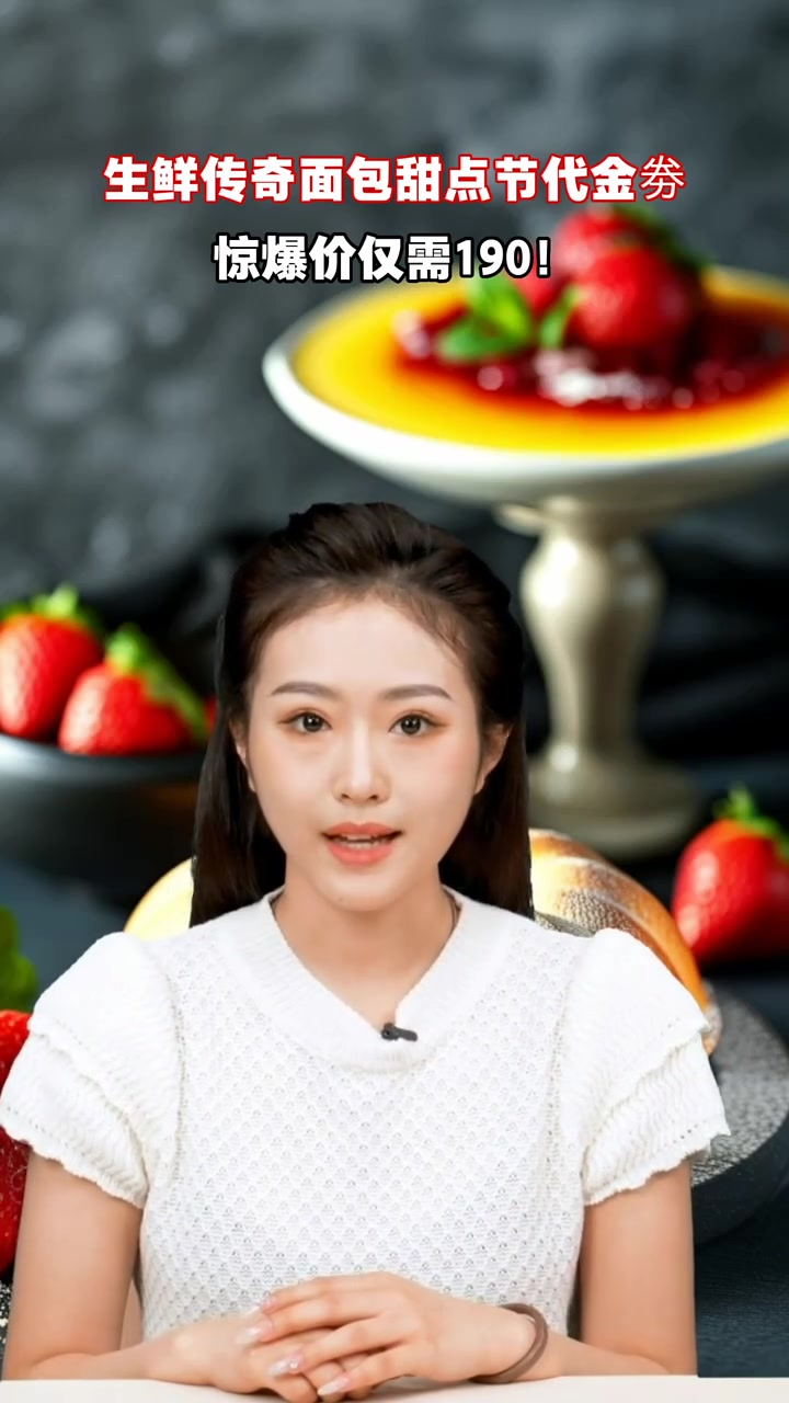 面包甜点代金券,190元尝遍新鲜传奇,随时畅享美味,超低价抢购中!