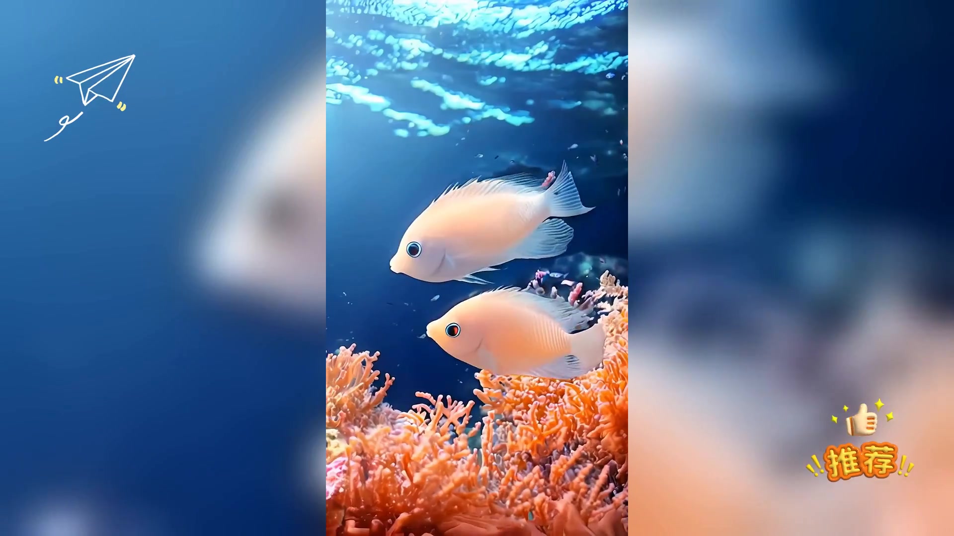 鱼儿戏水游