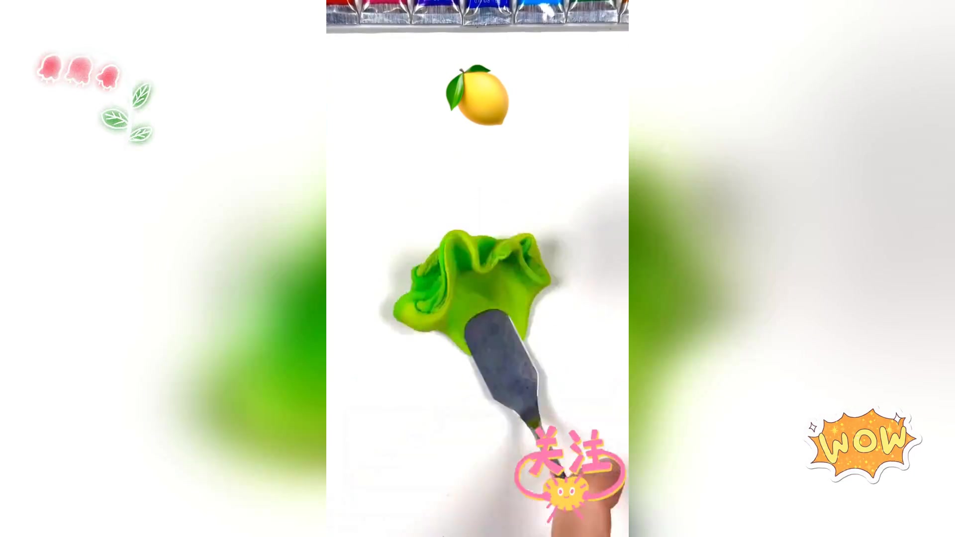 创意橡皮泥水果DIY
