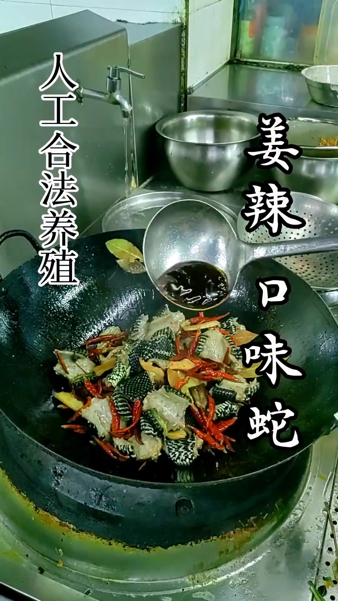 口味蛇。湖南正宗湘菜做法