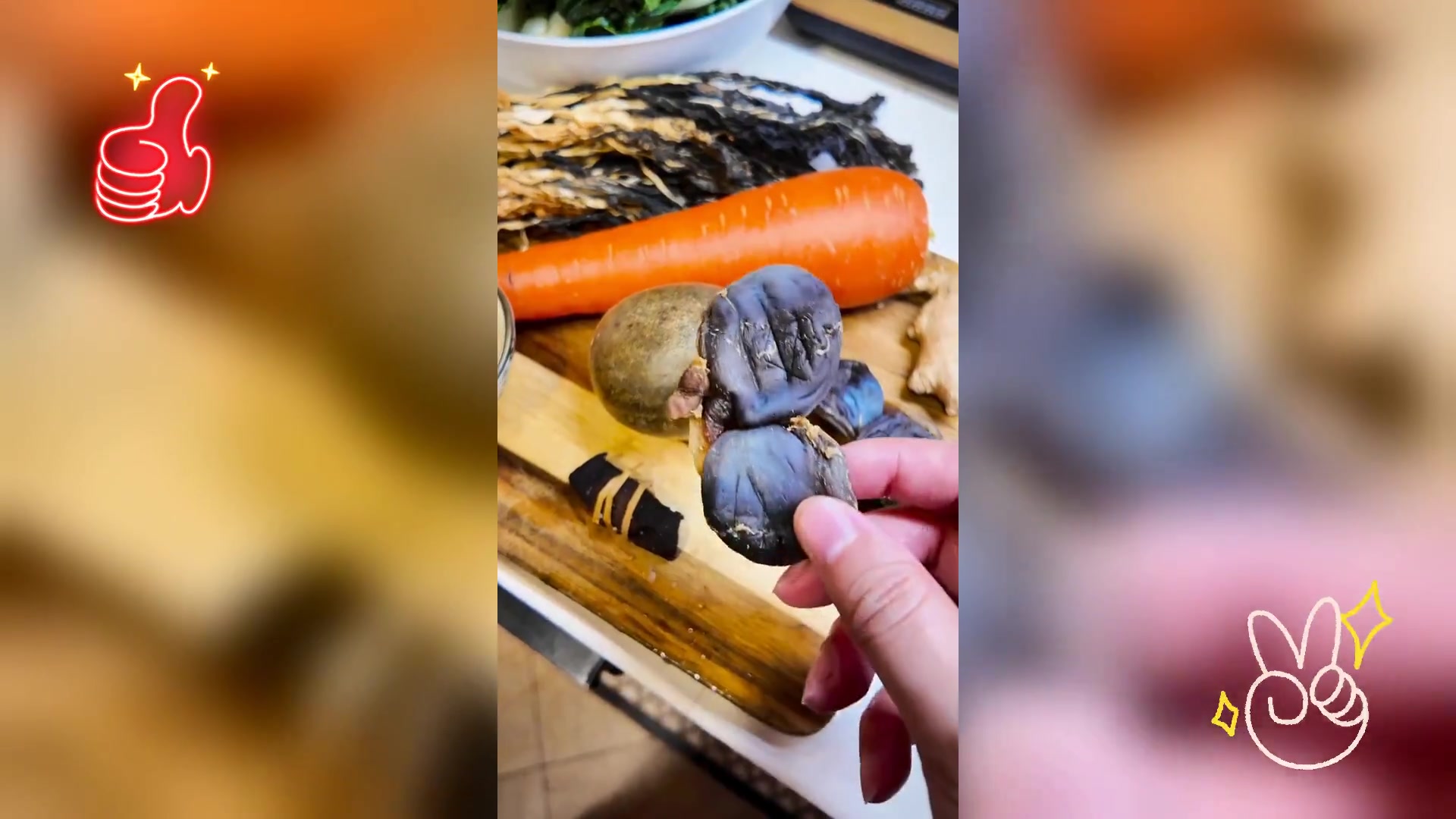 三宝扎陈肾炖金银菜汤