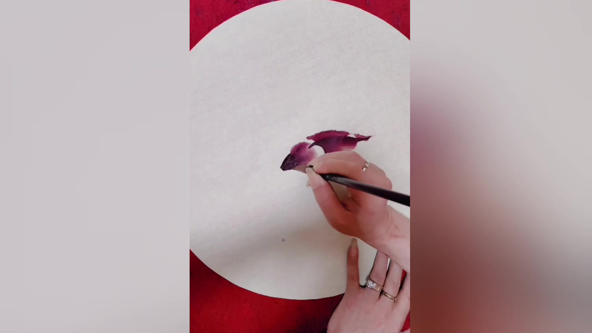 画小金鱼有诀窍您看看