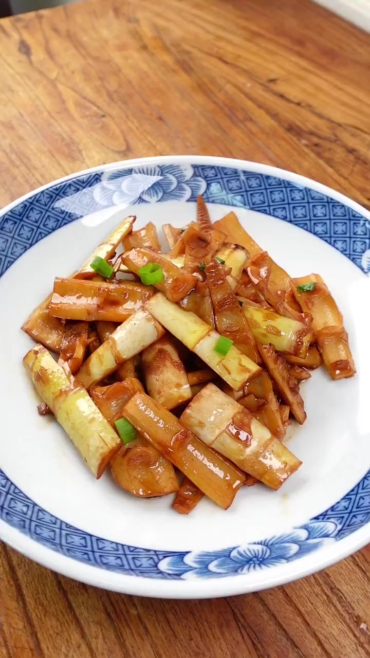 油焖春笋家常做法 上海菜 杭帮菜 健康美味简单好做