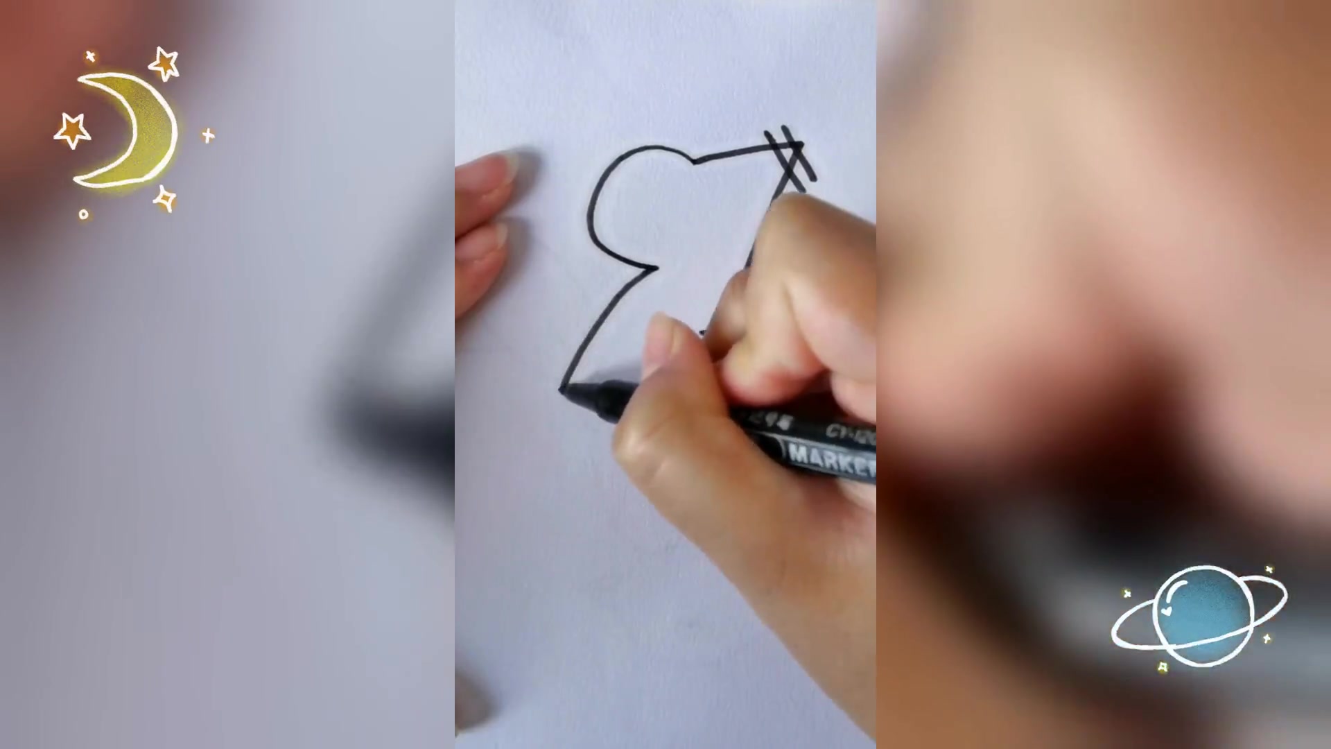 小老鼠简笔画教程
