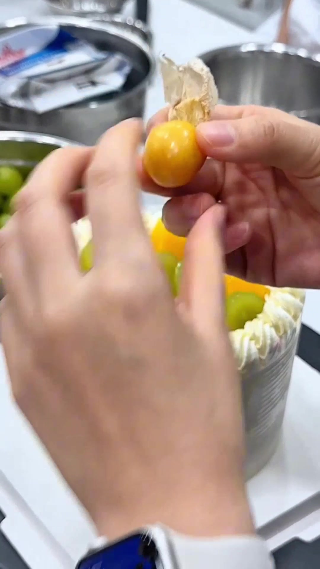 水果蛋糕这样摆放,颜值瞬间提升!