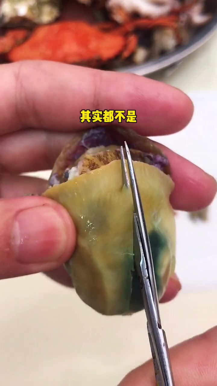 海螺您知道都哪不能吃吗?其实你们都吃错了