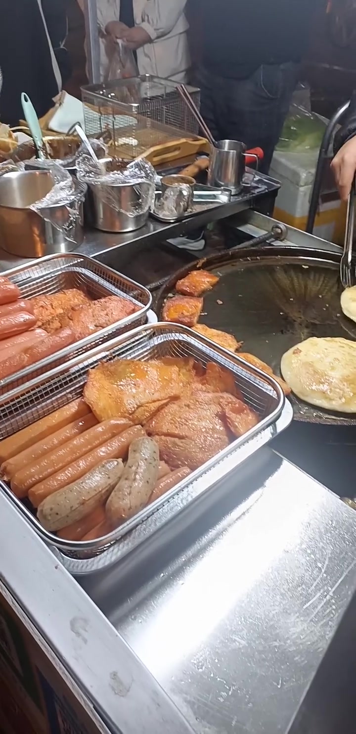 烤炉鸡蛋灌饼~