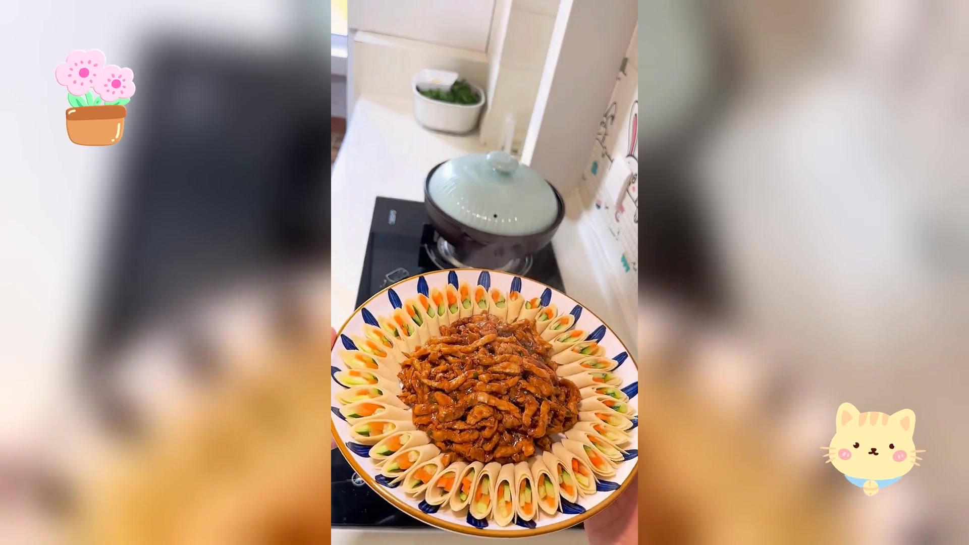 烹饪迅速,摆盘耗时半小时