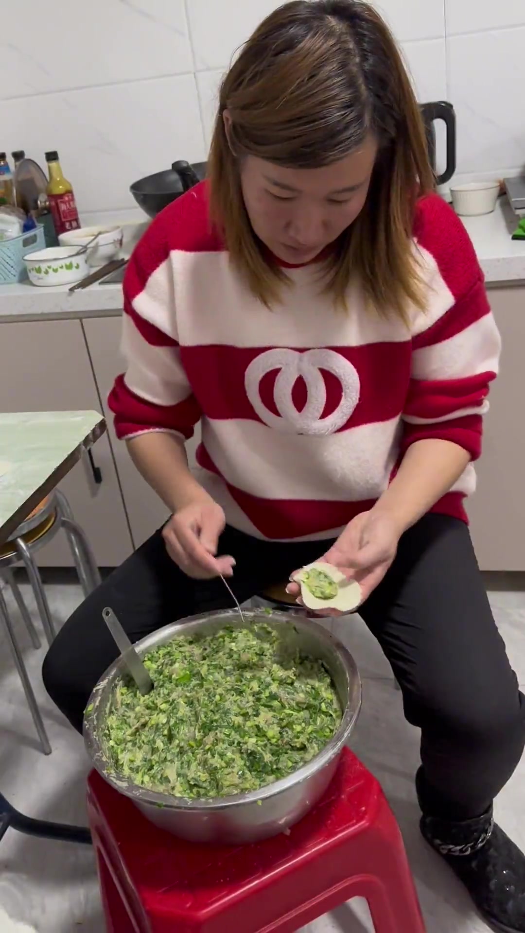 狗鱼馅的饺子谁吃过,今天必须安排上农村美食