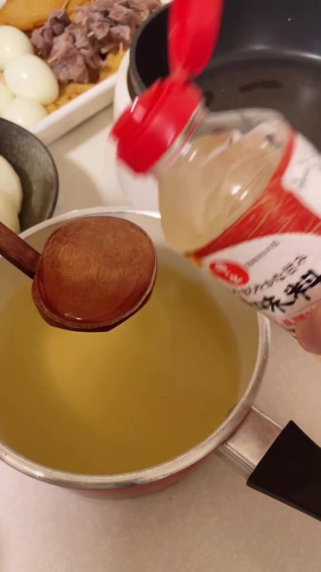 做了锅好吃的日式关东煮