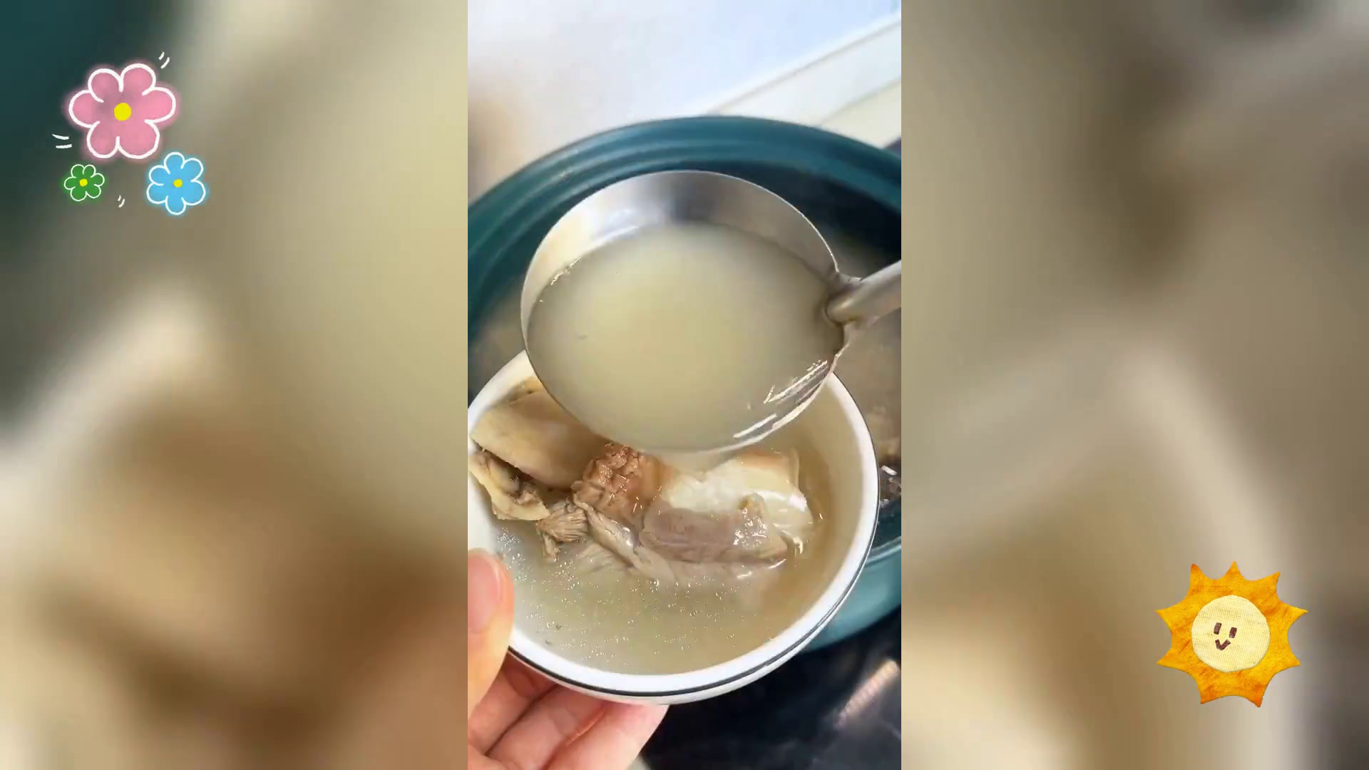 五指毛桃炖猪骨汤