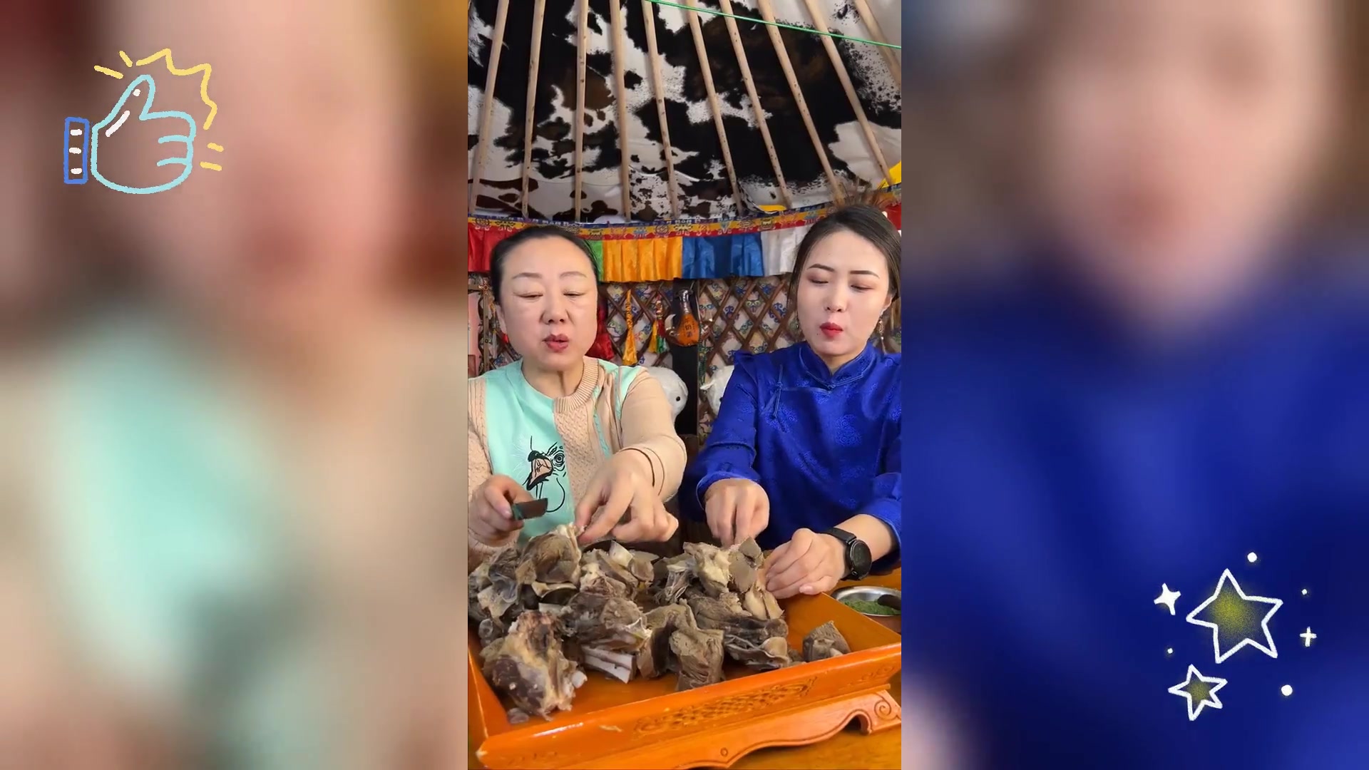草原手把肉,早餐美味老香了