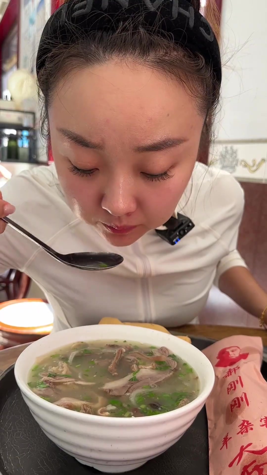 太原美食第七站,太原的羊汤也喝到了