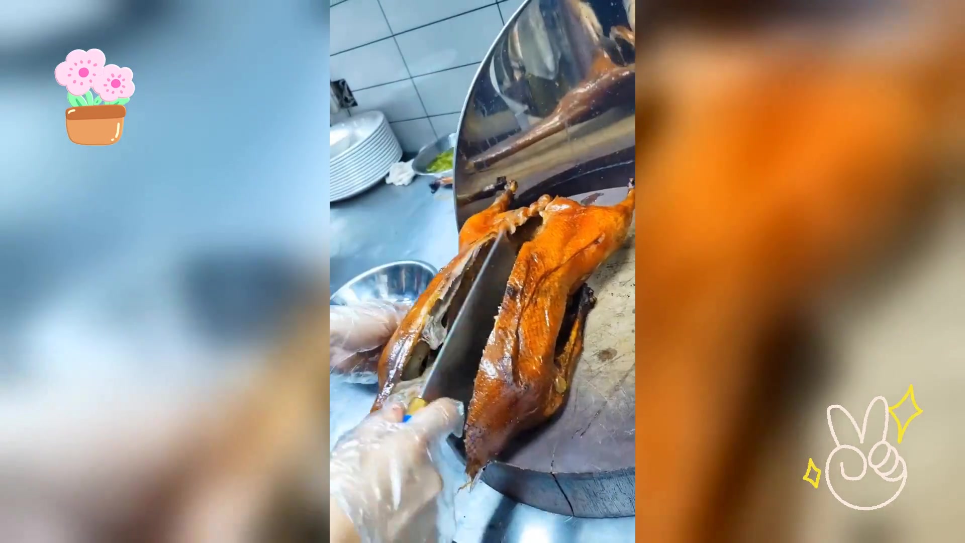 广式经典美食: 香嫩烧鹅