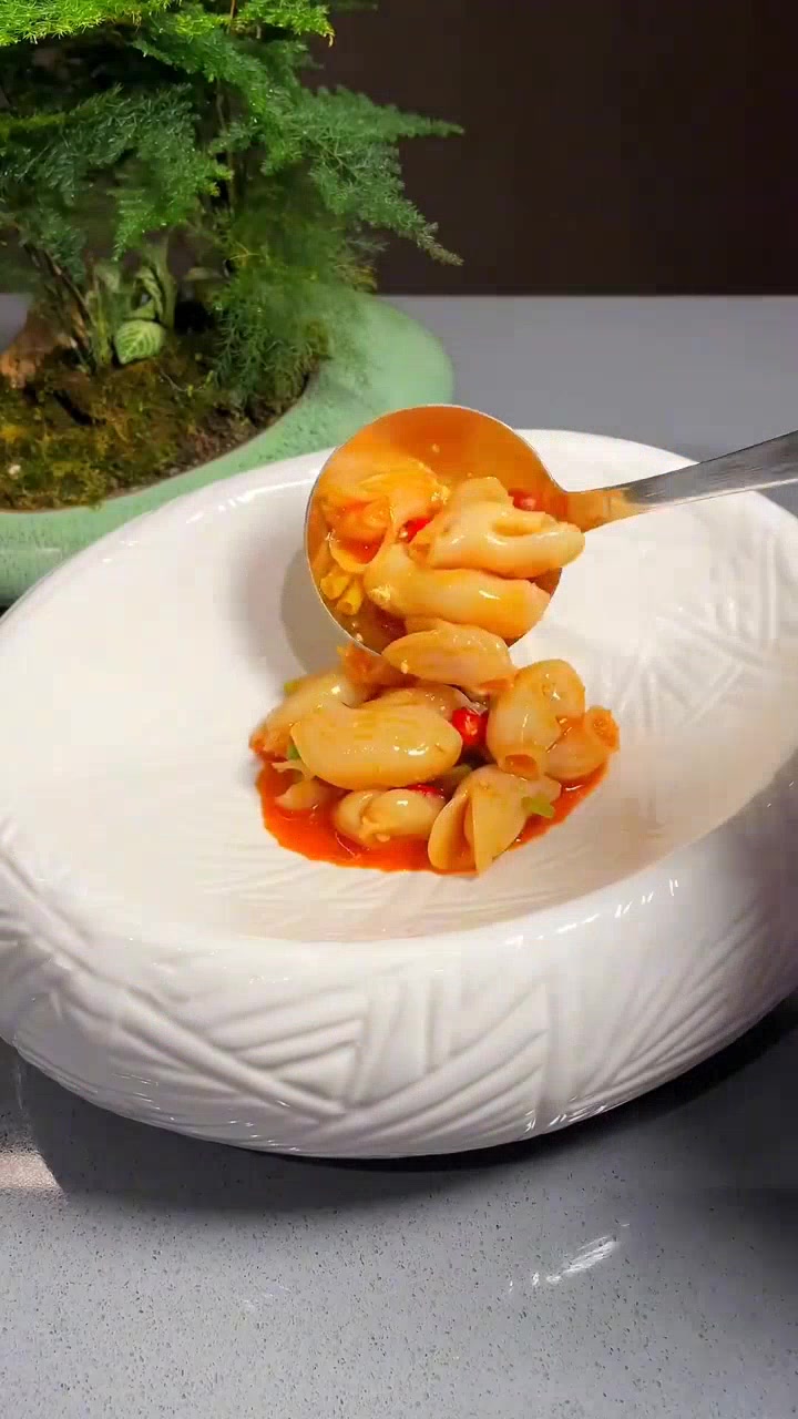 龙胆鱼肚这样做,Q 弹脆爽酸辣开胃