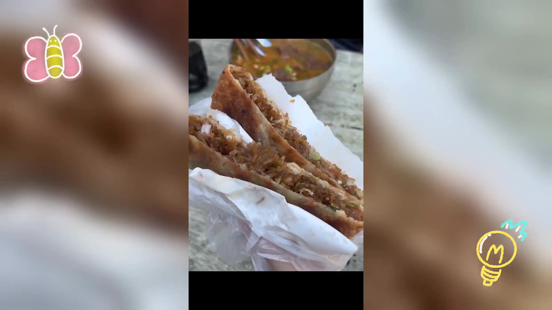 许昌回民街: 肉盒配羊杂丸子汤,美味绝配