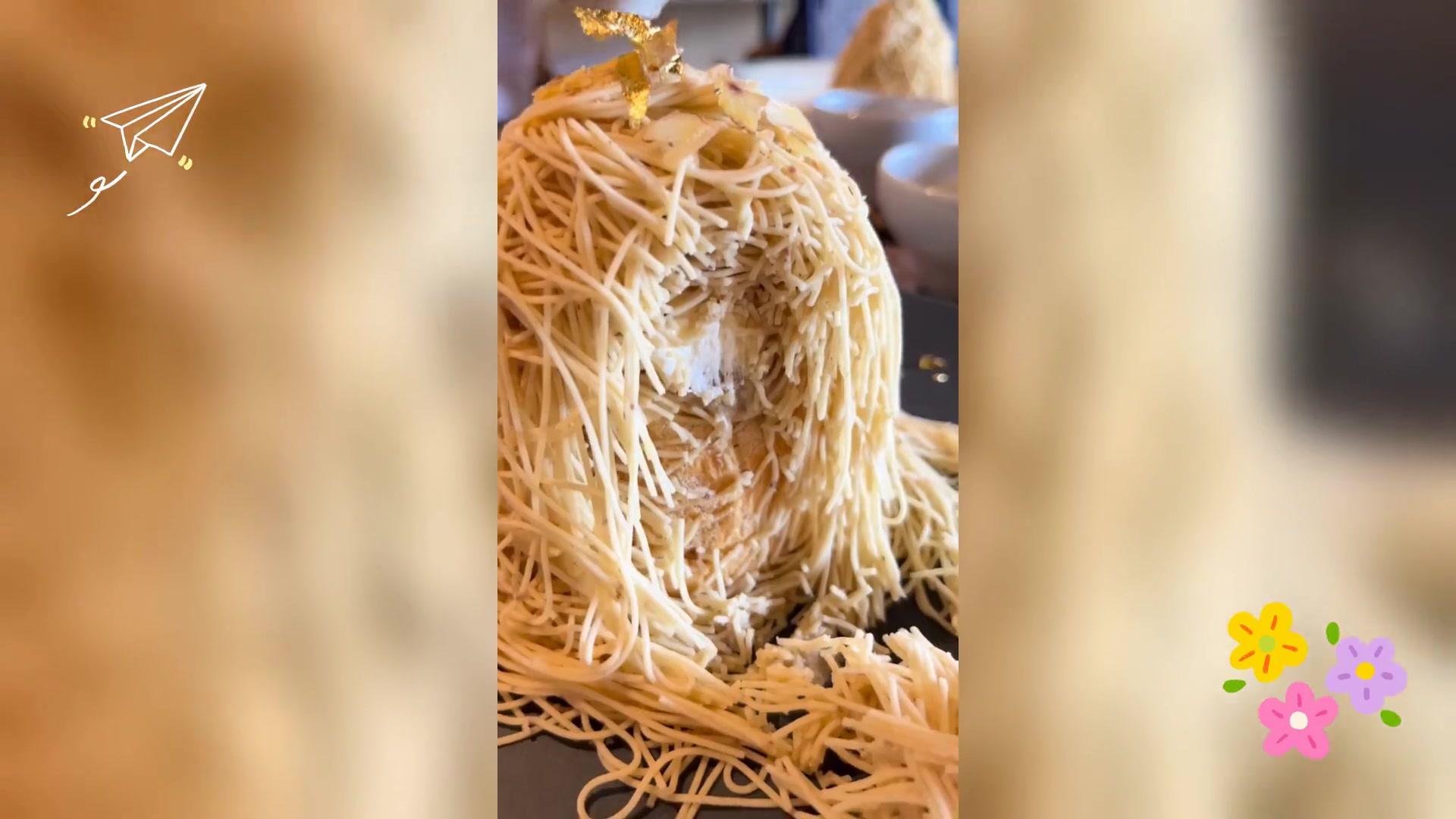 京都栗子甜品大师作: 丹波栗子蒙布朗