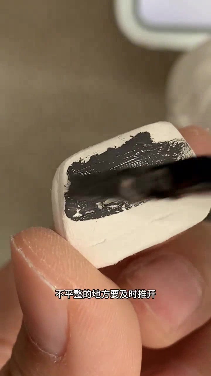 石塑粘土新手教程,超实用的丙烯上色技巧