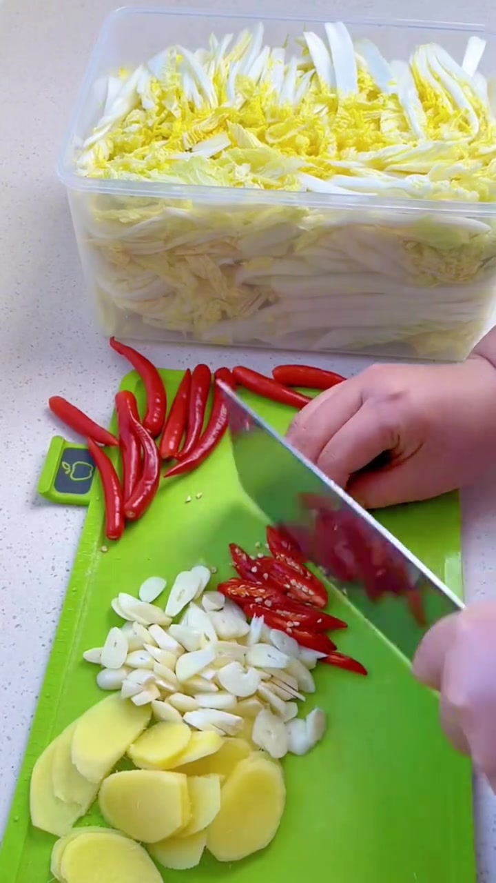 娃娃菜泡菜的做法 你们学会了吗?