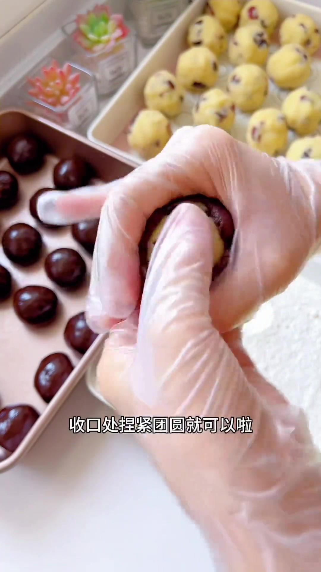 巧克力椰蓉月饼?巧克力控不要错过 超好吃的巧克力椰蓉蔓越莓月饼