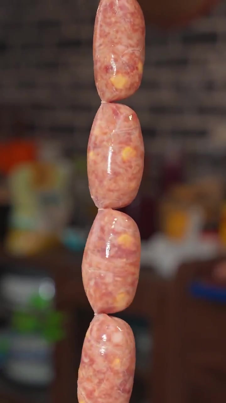 糯米烤肠的做法 姐妹们