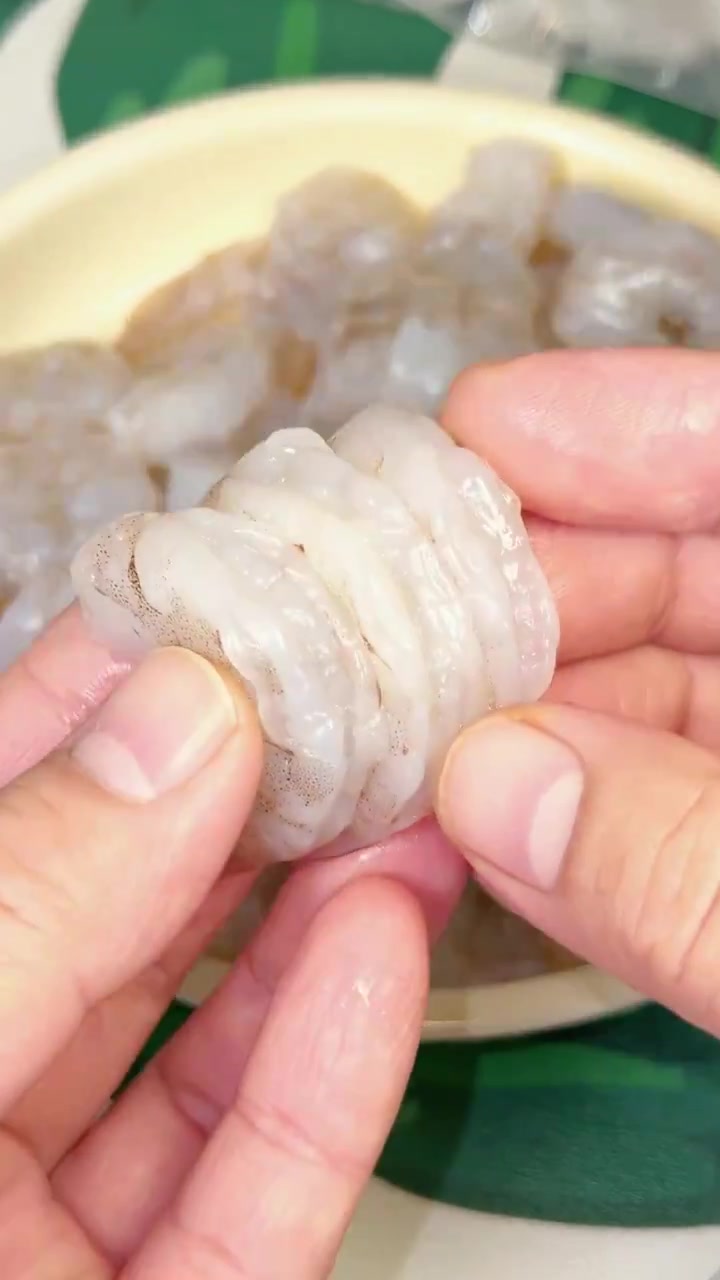 虾仁抱蛋 我家一直买这个南美白对虾的大虾仁