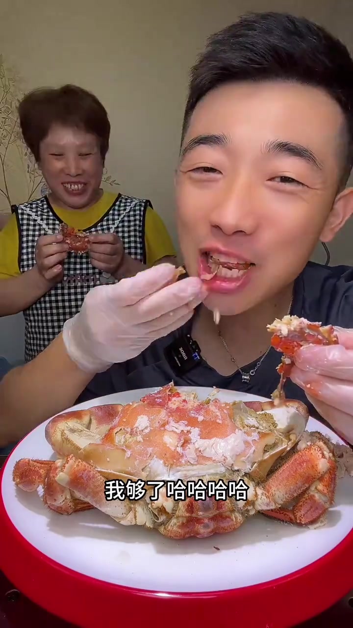 面包蟹咋吃都好吃?咱家阿姨也是说挺好吃?