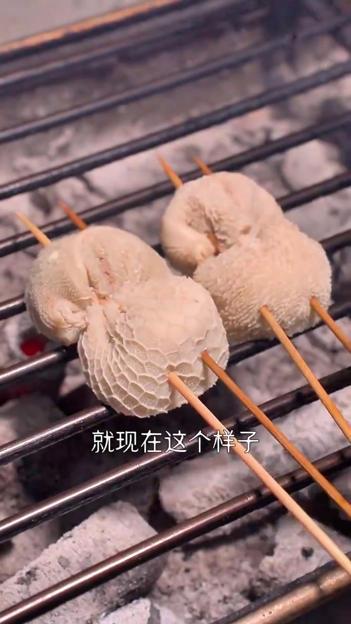 炭烤肚包肉教学 有趣的视频分享