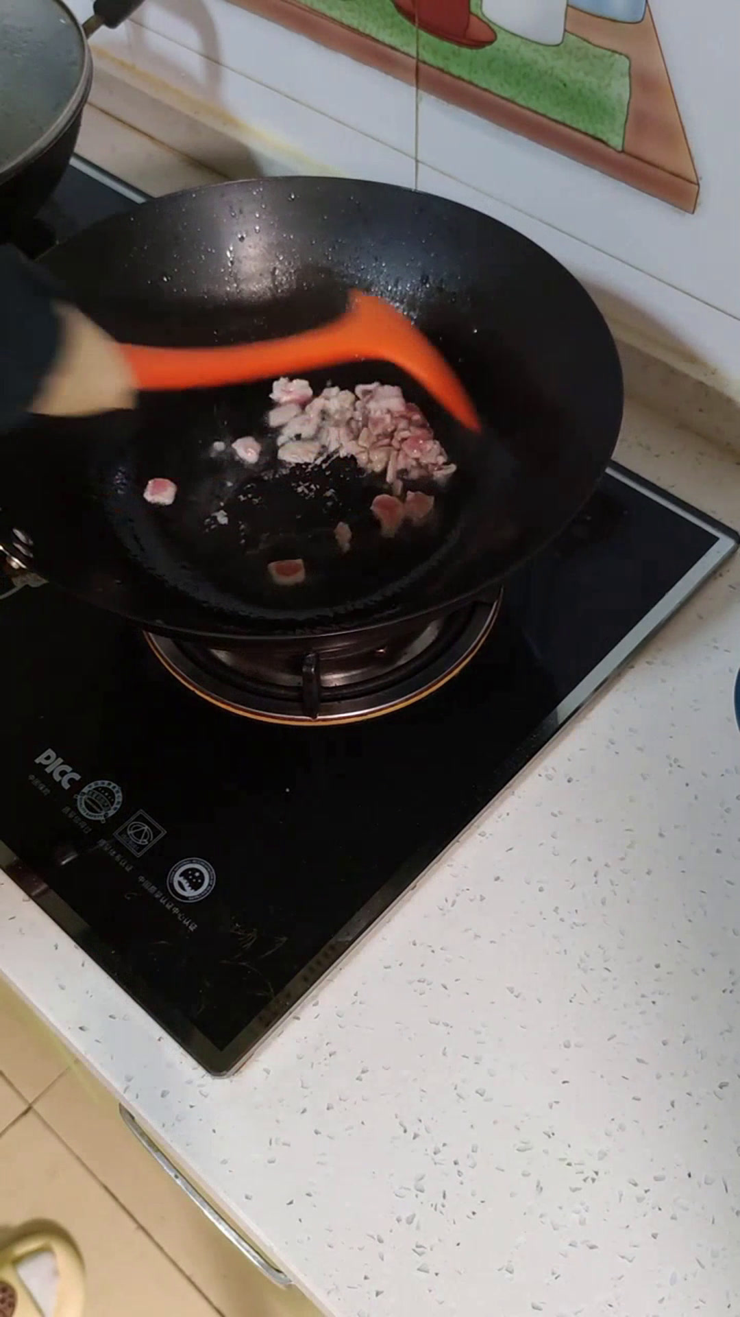 滑子蘑炒辣椒,简单又美味