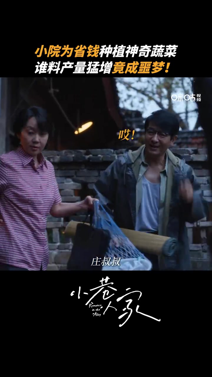 「小巷留声机」小巷人家无限繁殖的神奇蔬菜 炒蛇瓜、蛇瓜汤、蛇瓜包子,小院陷入了蛇瓜的无限流