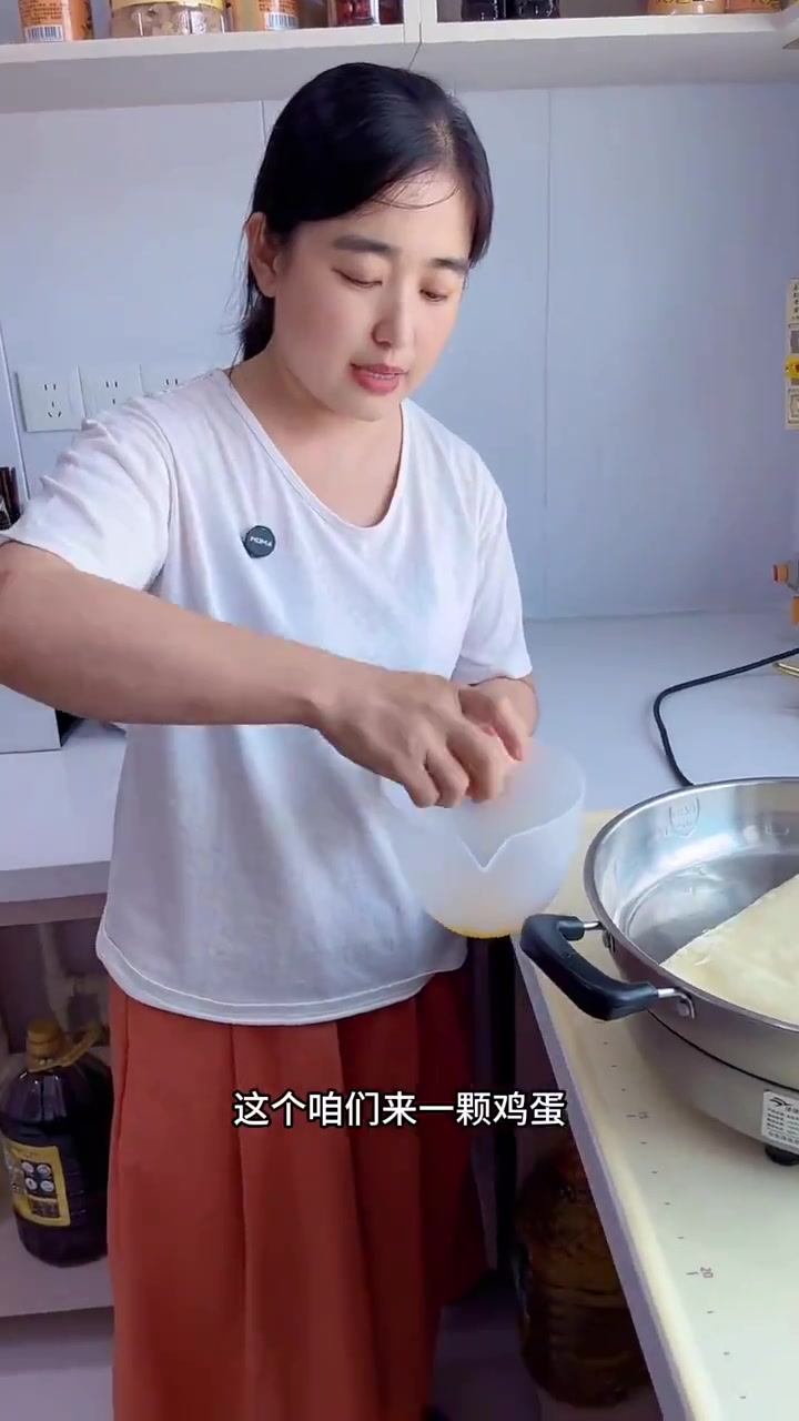 山东人民午饭正确打开方式!家常鸡蛋灌饼真的太香了 家常饭