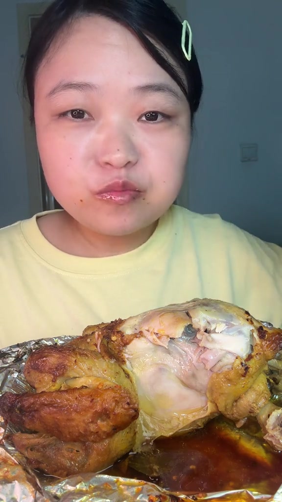 窑鸡还有低糖的动物奶油小蛋糕太好吃了