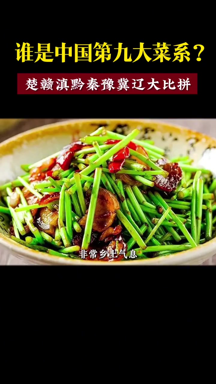 中国第九大菜系花落谁家?楚赣滇黔秦豫冀辽大比拼