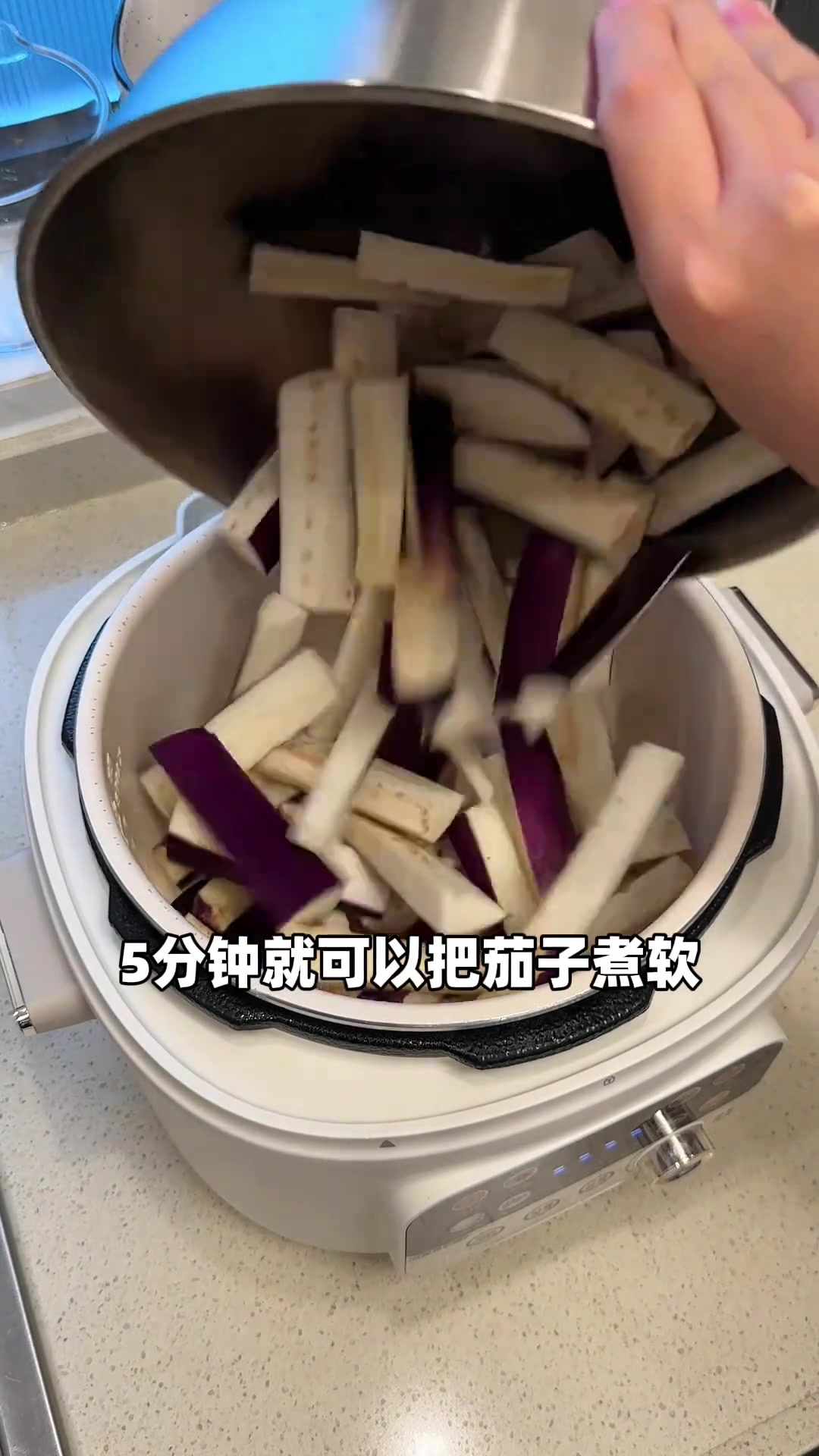 晚餐vlog挑战做最简单的咸鱼茄子煲+水煎五花肉!