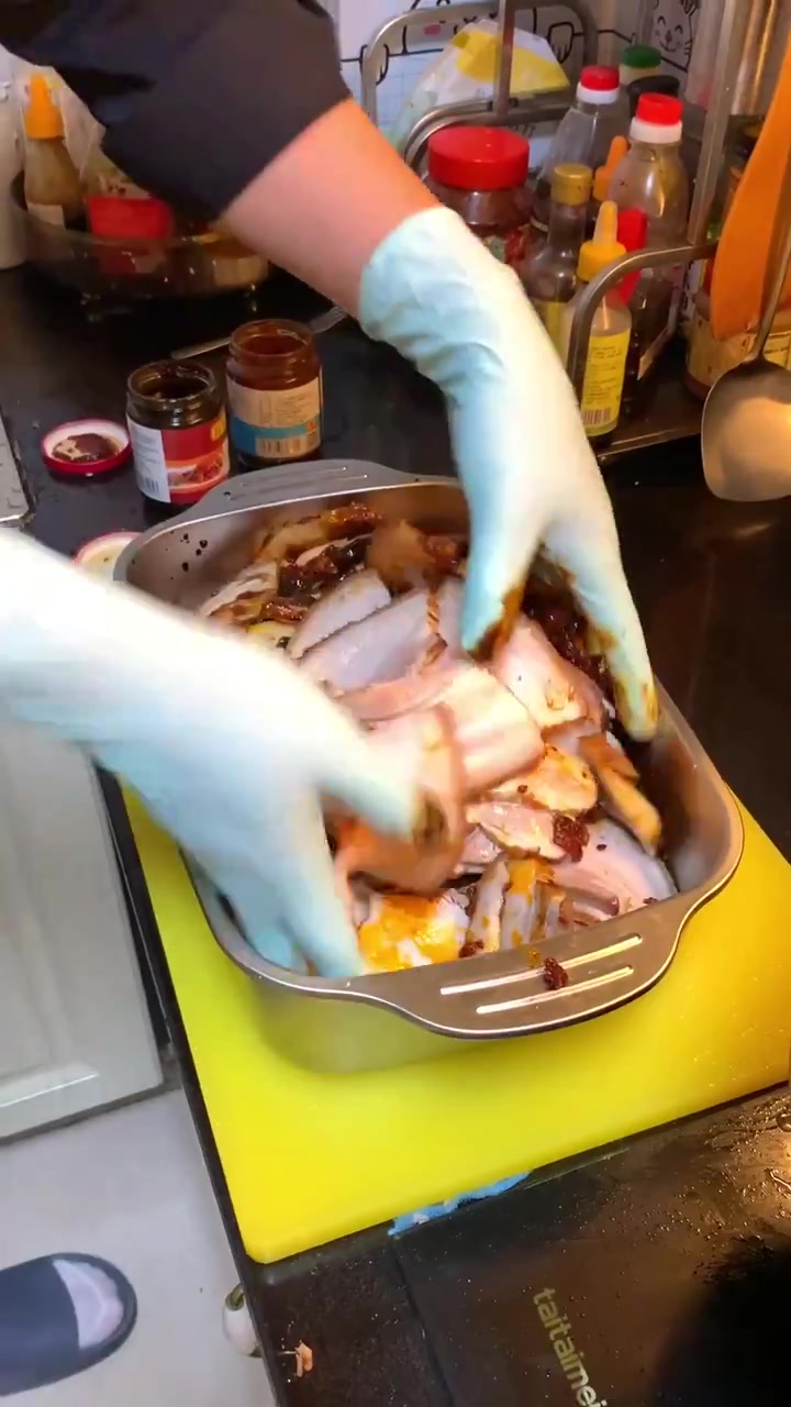 梅菜扣肉软烂入味,荷叶馍一夹你能吃几块