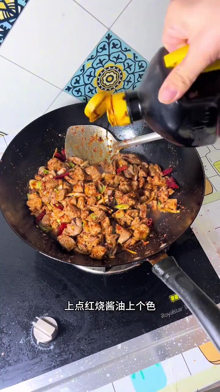 酸菜炒羊肉 家常饭菜下饭又养人