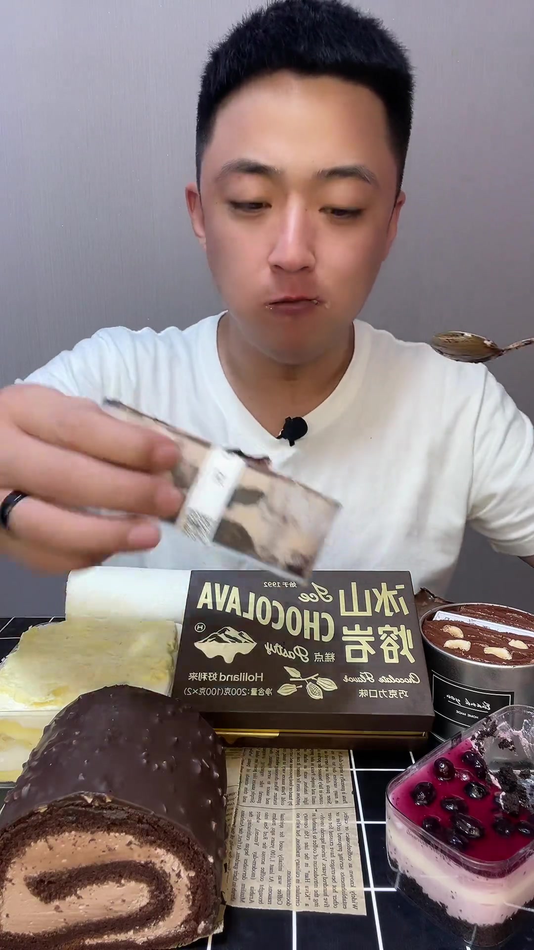 网红甜品 慕斯蛋糕