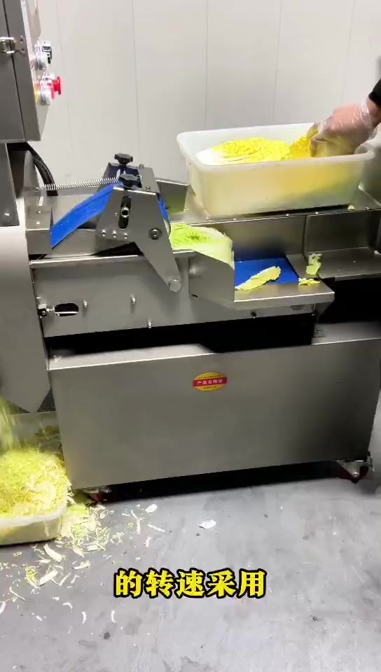 智慧变频切菜机展示