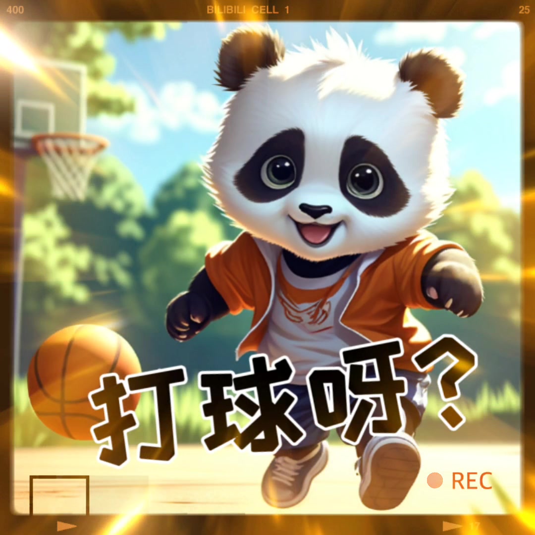 二次元搞笑表情包-大熊猫