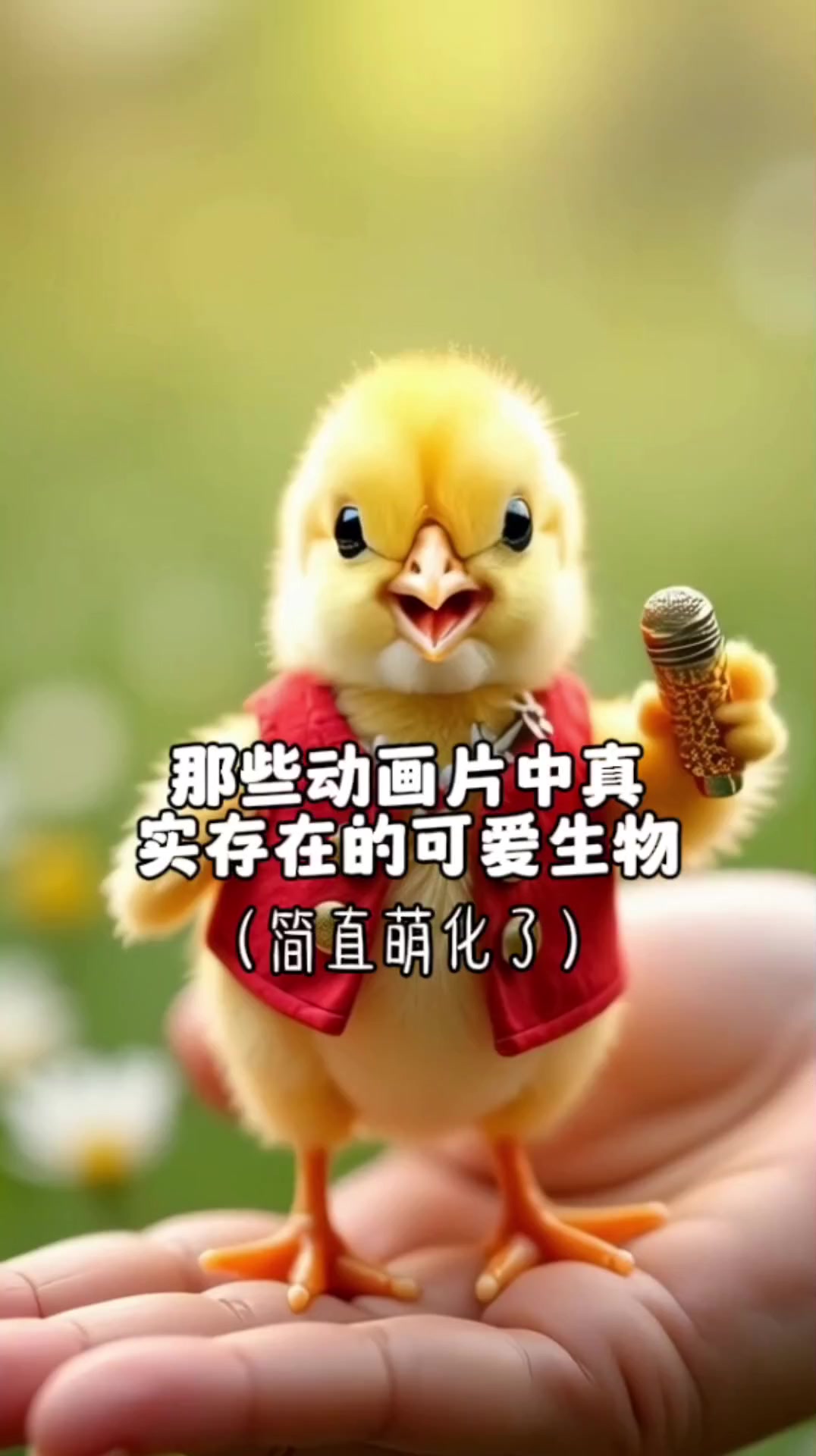 那些动画片中真实存在的可爱生物,最后一个简直萌化了