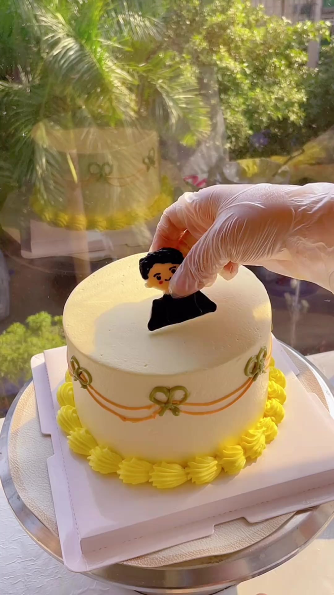 姐妹们,再也不怕做人物手绘蛋糕啦